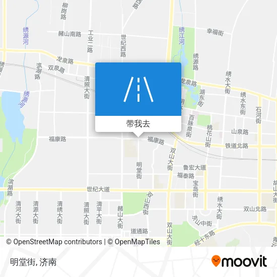 明堂街地图