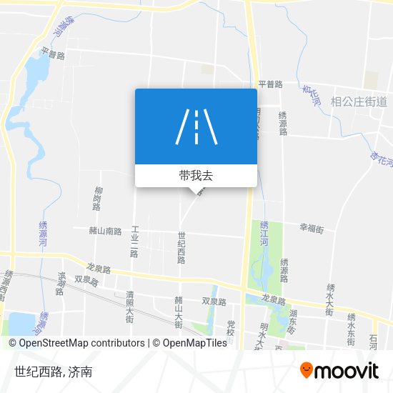 世纪西路地图