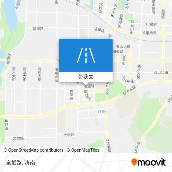 道通路地图