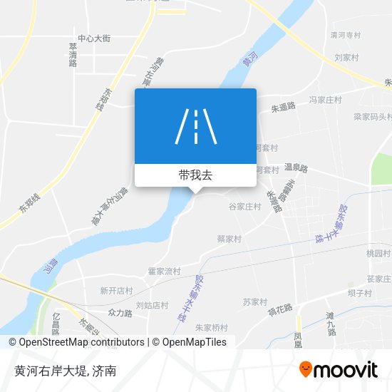 黄河右岸大堤地图