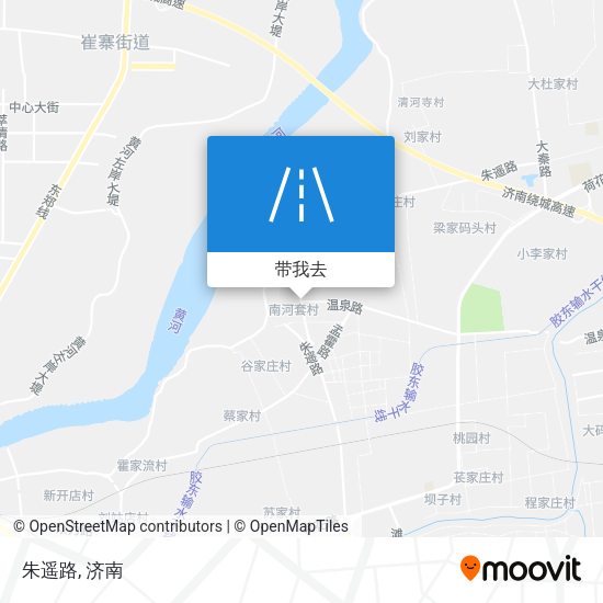 朱遥路地图