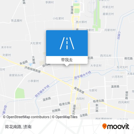 荷花南路地图