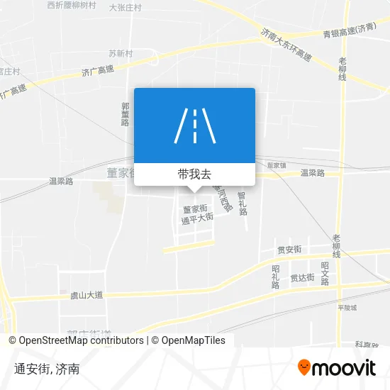通安街地图