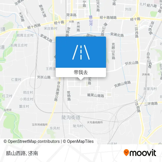 腊山西路地图