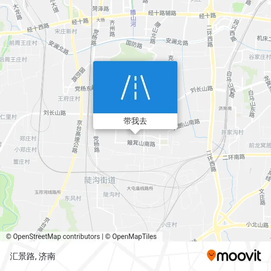 汇景路地图