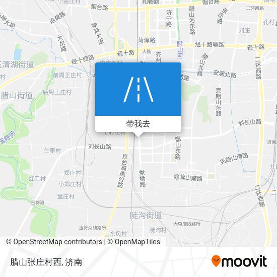 腊山张庄村西地图