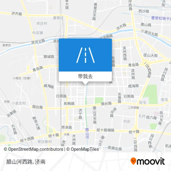 腊山河西路地图
