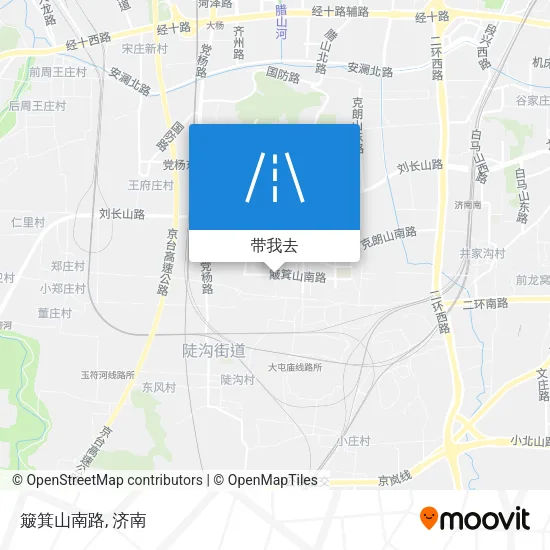 簸箕山南路地图