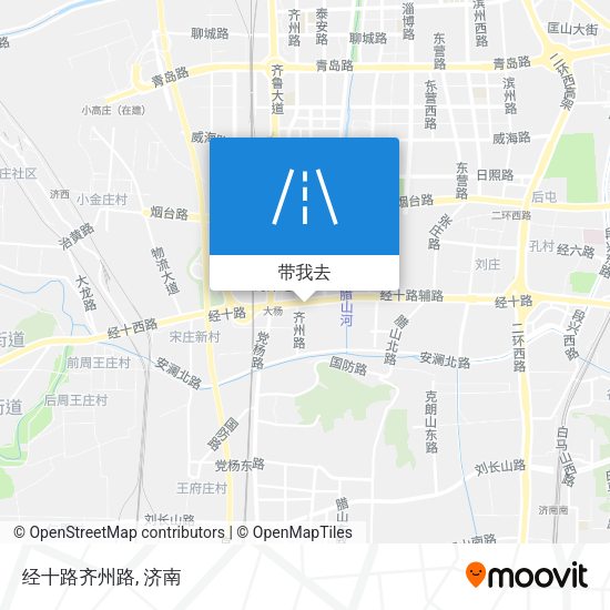 经十路齐州路地图