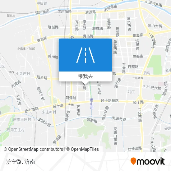 济宁路地图