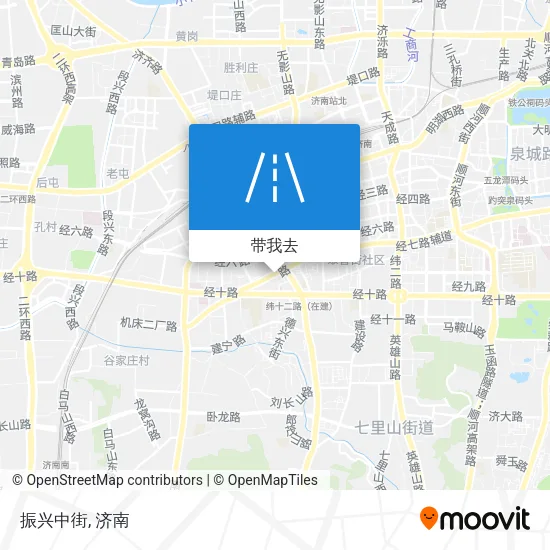 振兴中街地图