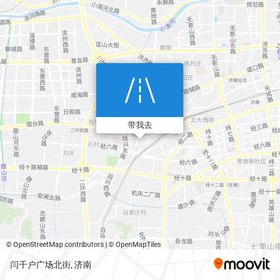 闫千户广场北街地图
