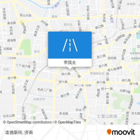 道德新街地图