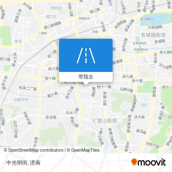 中光明街地图