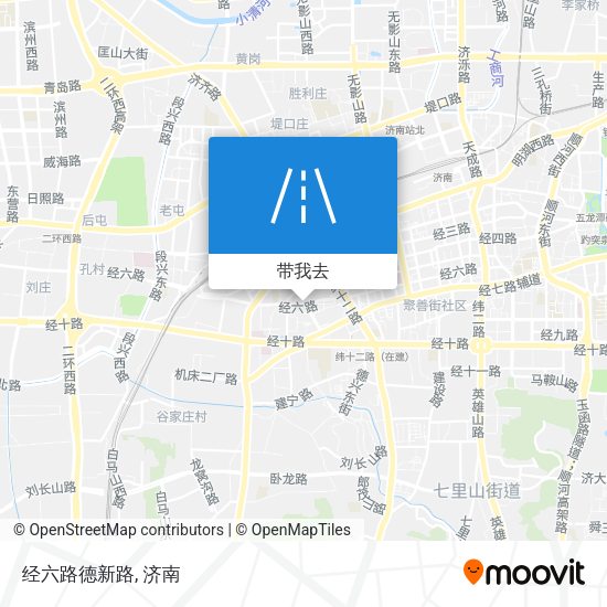 经六路德新路地图