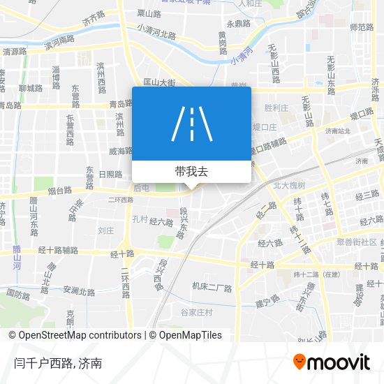 闫千户西路地图