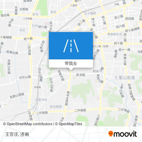 王官庄地图