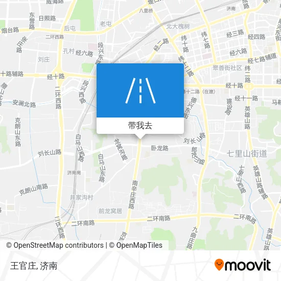 王官庄地图