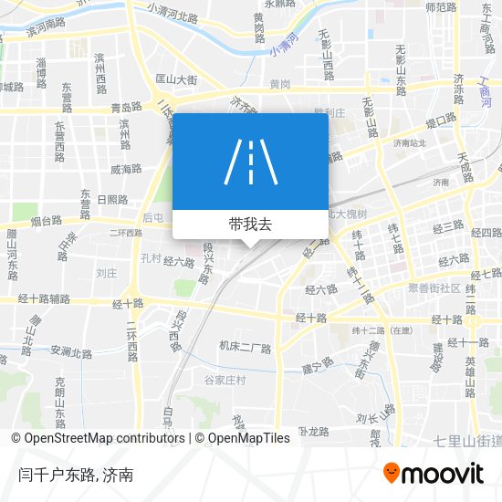 闫千户东路地图