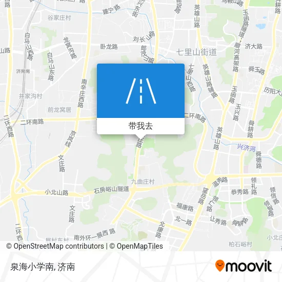 泉海小学南地图
