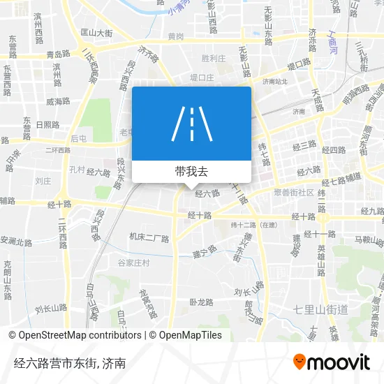 经六路营市东街地图