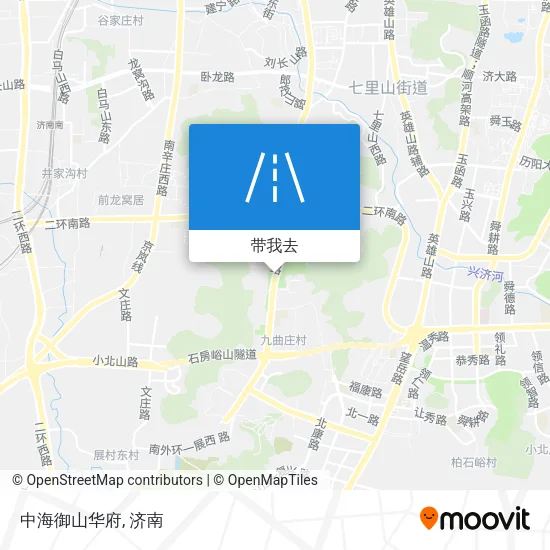 中海御山华府地图