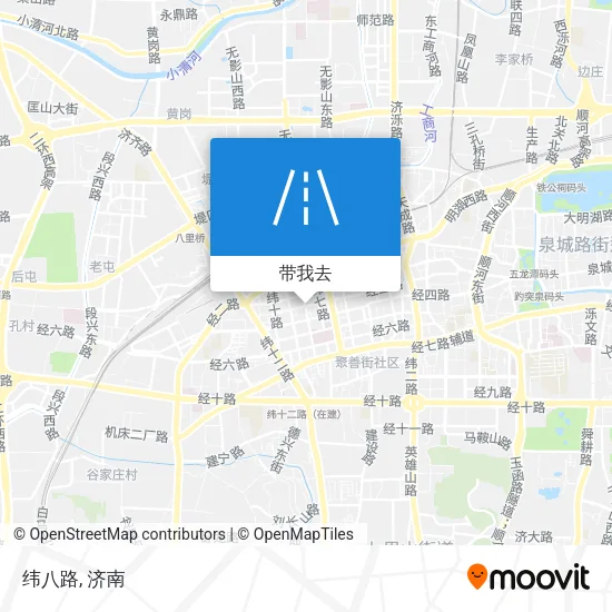纬八路地图