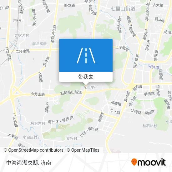 中海尚湖央邸地图