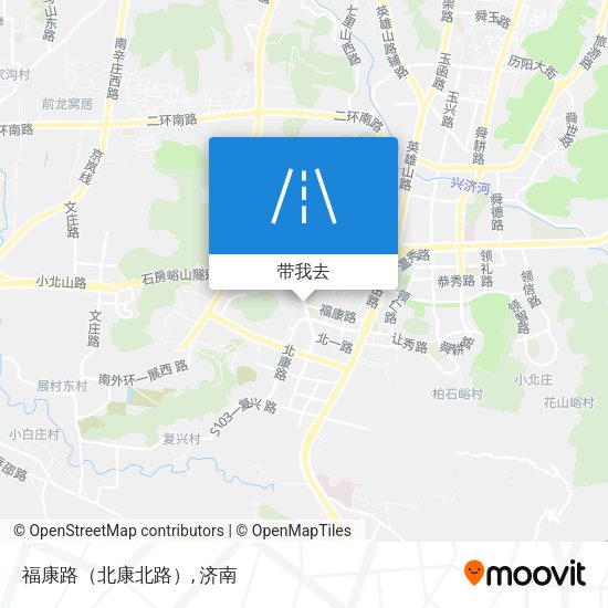 福康路（北康北路）地图