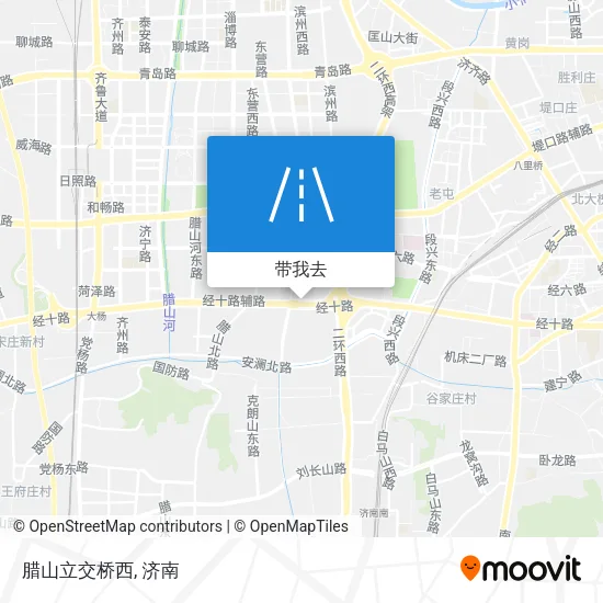 腊山立交桥西地图