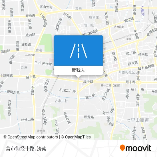 营市街经十路地图