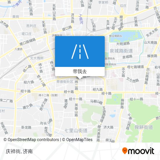 庆祥街地图
