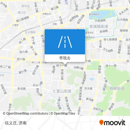 信义庄地图