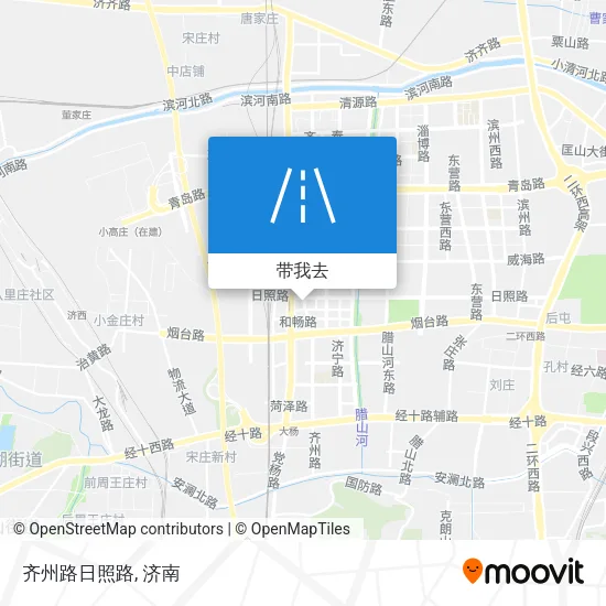 齐州路日照路地图