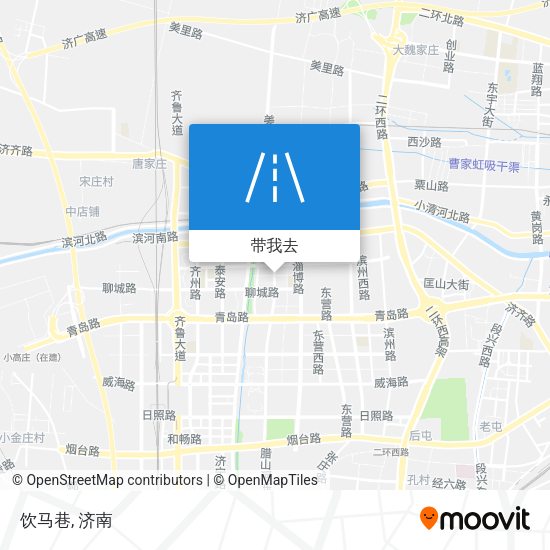 饮马巷地图