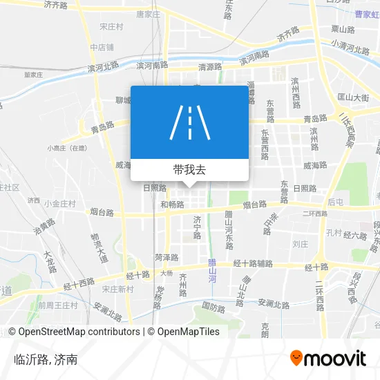 临沂路地图