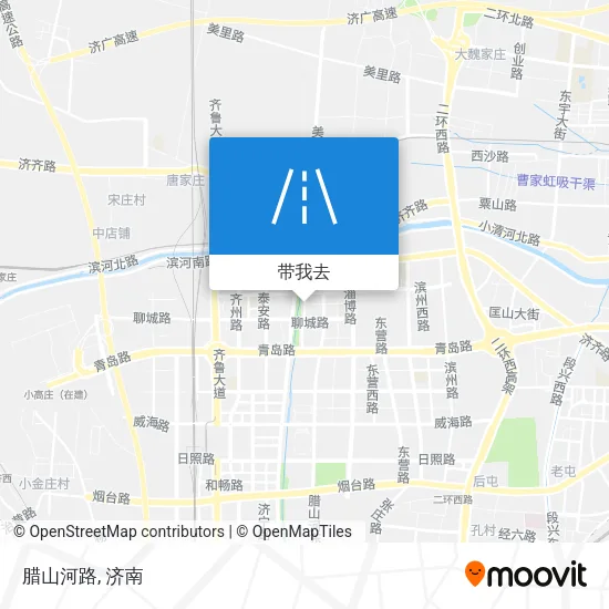 腊山河路地图