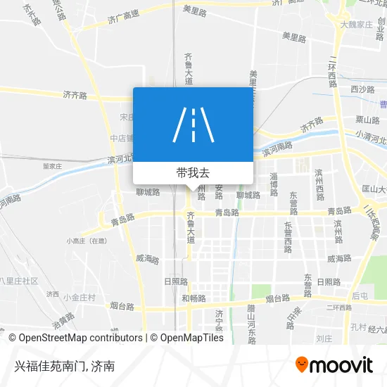 兴福佳苑南门地图