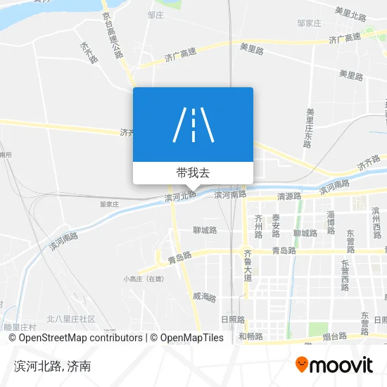 滨河北路地图