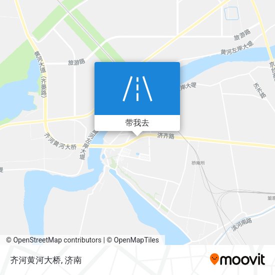 齐河黄河大桥地图