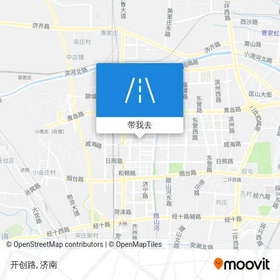 开创路地图