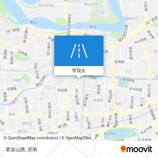 紫金山路地图