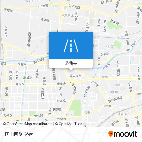 匡山西路地图