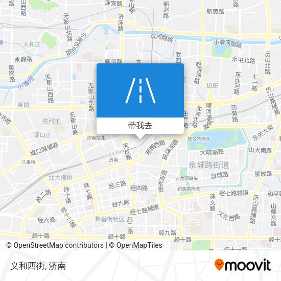 义和西街地图
