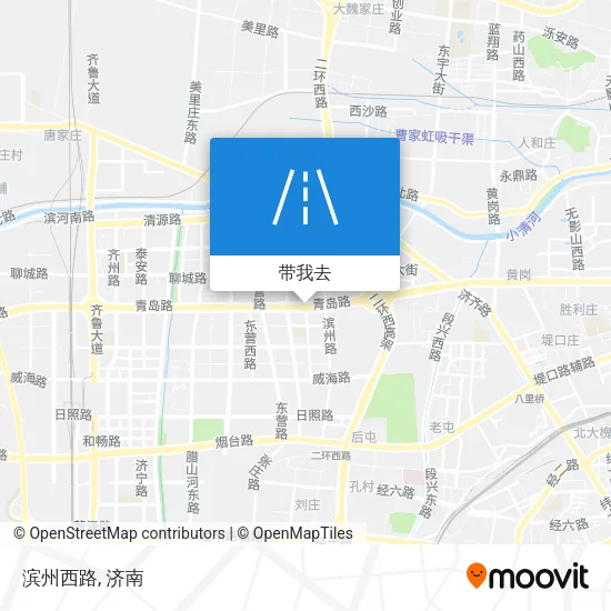滨州西路地图