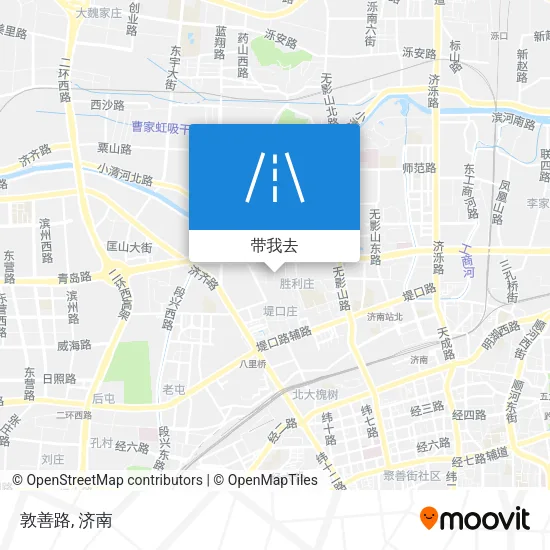 敦善路地图
