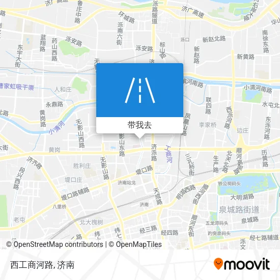 西工商河路地图
