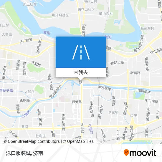 泺口服装城地图