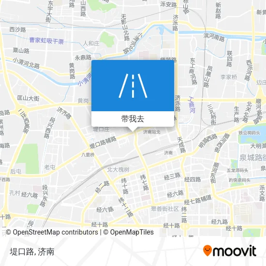 堤口路地图