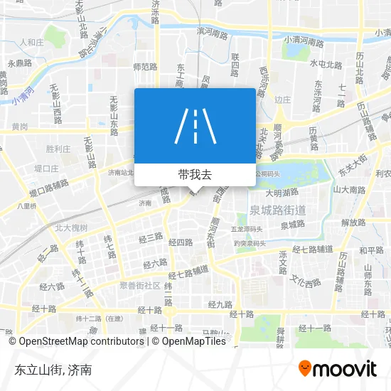 东立山街地图